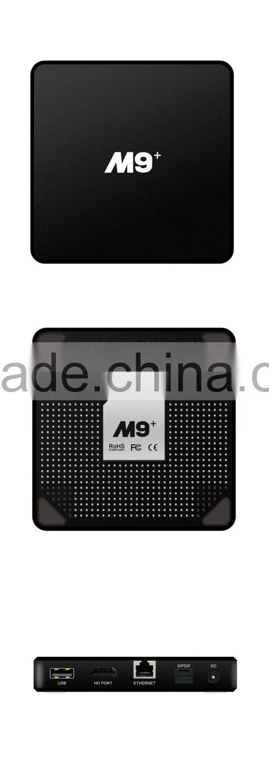 M9+ Amlogic S905 quad core smart ott box with 4K video support