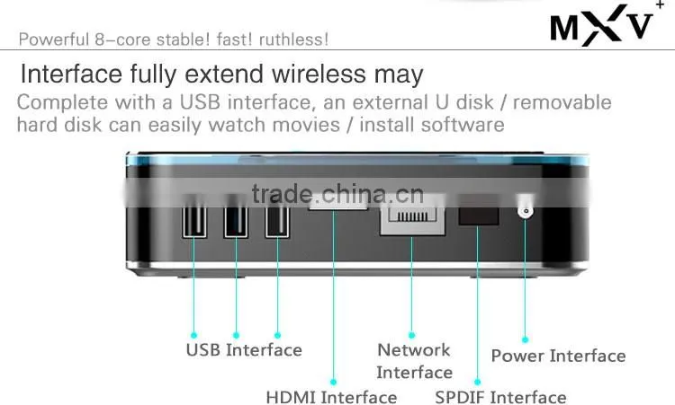 DHL Free Google Android 5.0 Amlogic S905 Quad Core Android TV Box , OTT TV Box ,iLepo Android TV Box