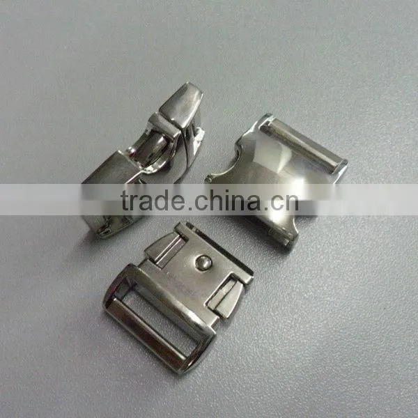 3/8' curved metal buckle for paracord bracelet