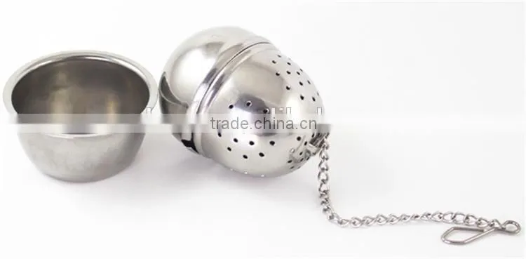 Silver tea strainer