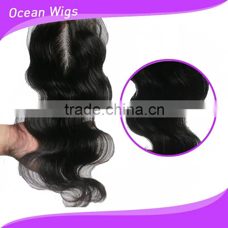 closure lace, body wave, natural color