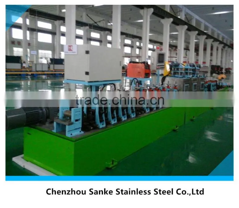 Round ERW Pipe Metal SS Pipe Making Machine/pipe production line