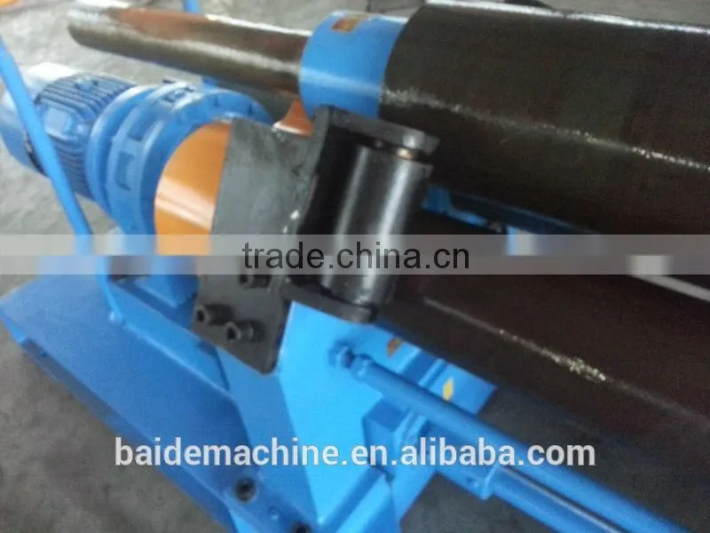 China manufacturer W11 three roller symmeterical bending machine plate rolling machine