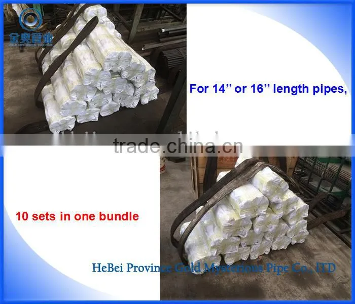 Triangular steel pipe for agricultual PTO shaft