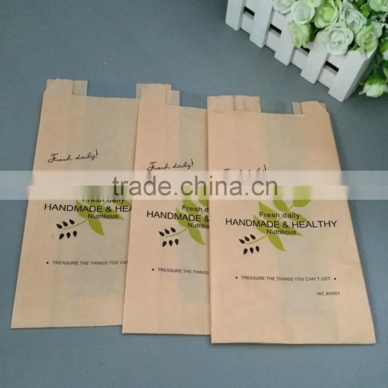 Guangxi factory made kraft paper bag for bread