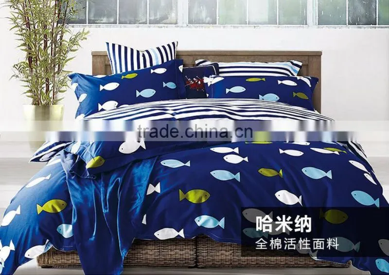 luxury brand printed bedding set