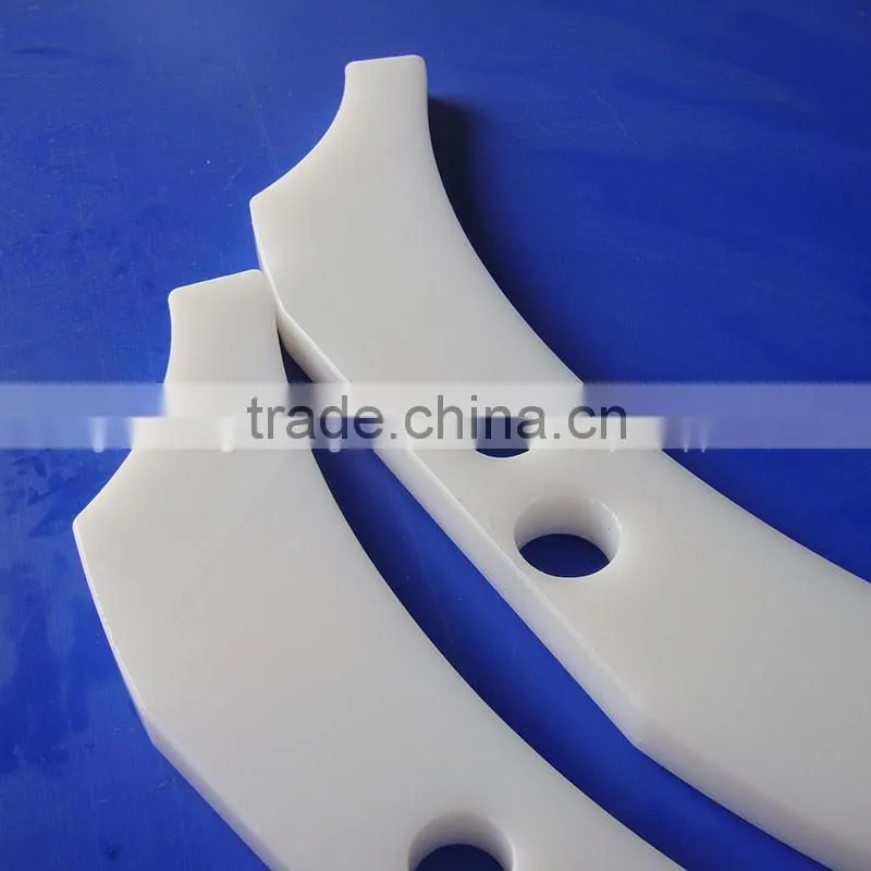 wholesale high quality white CNC machining PE1000 plastic part