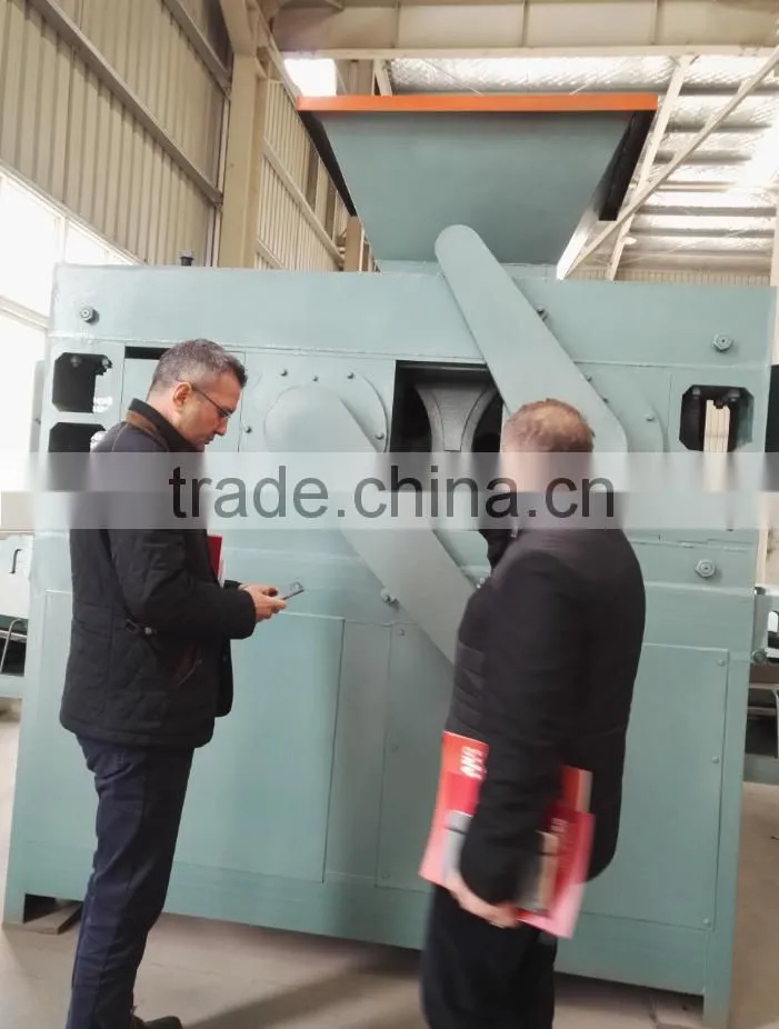 High density coal ash briquette press machine