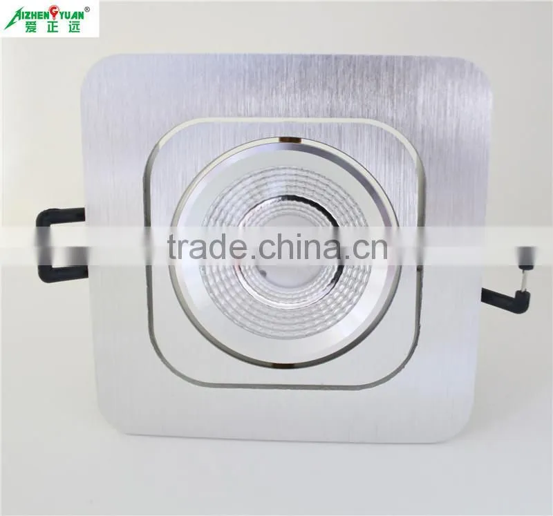 Hot selling 10w single head High Quality cob led recessed grill light