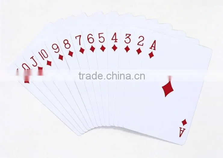 poker & game paper cards for kids enducation