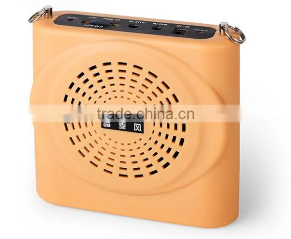 Portable lecture amplifier of black appearance K-671 15W power amplifier