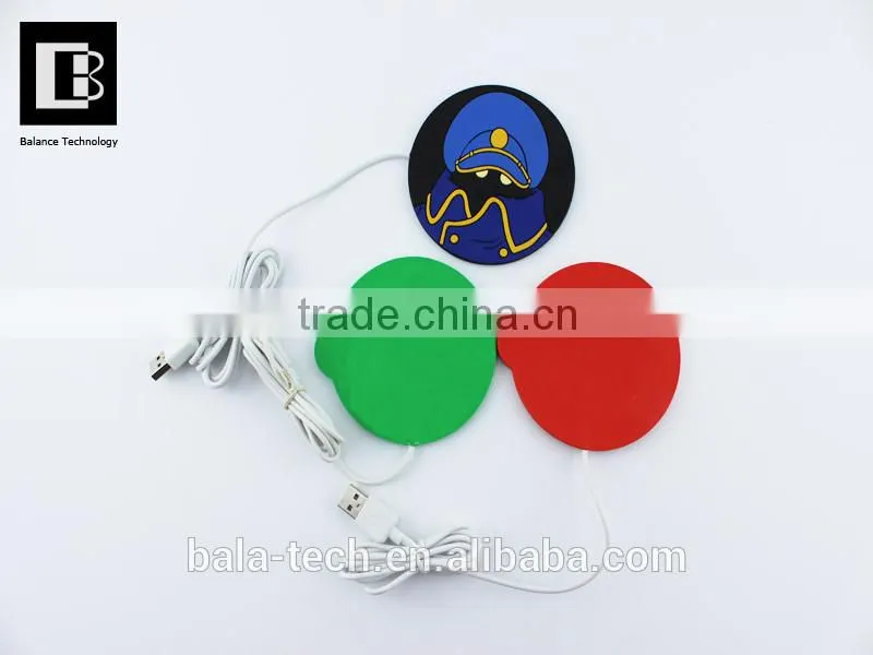 Warm table mat wholesale PU leather desktop heating pad heating writing pad heating table mat