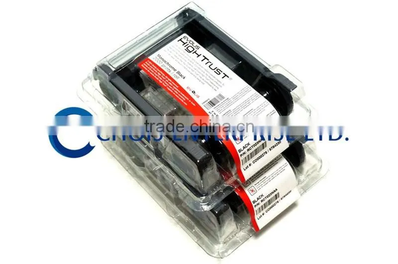 Evolis RCT023NAA Black Monochrome Ribbon - K - 2,000 prints,for use with Evolis Zenius,Primacy,Elypso Card Printers