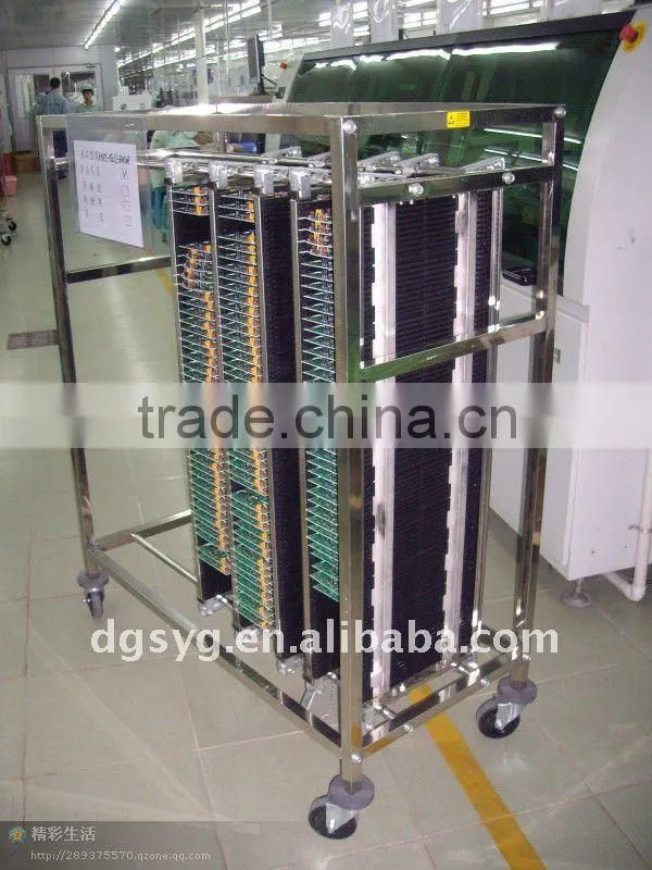 Anti-static ESD SMT PCB Trolley for Electrolic Factory