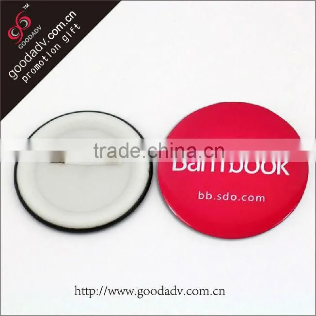 2014 Cheap custom high quality plastic name badge clip / Plastic reusable name badge