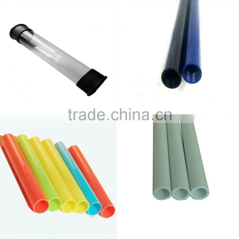 5.0mm Flexible semi-transparent PVC Solid tube