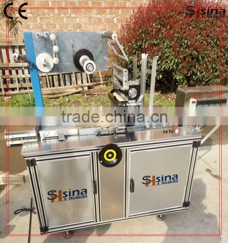semi-automatic transparent film 3D packing machine
