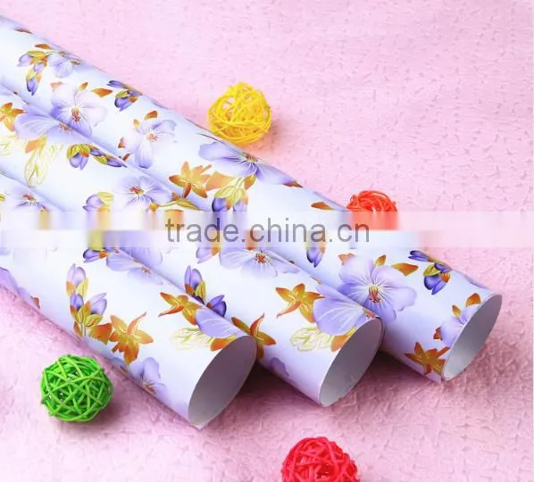 Custom flower wrapping tissue paper