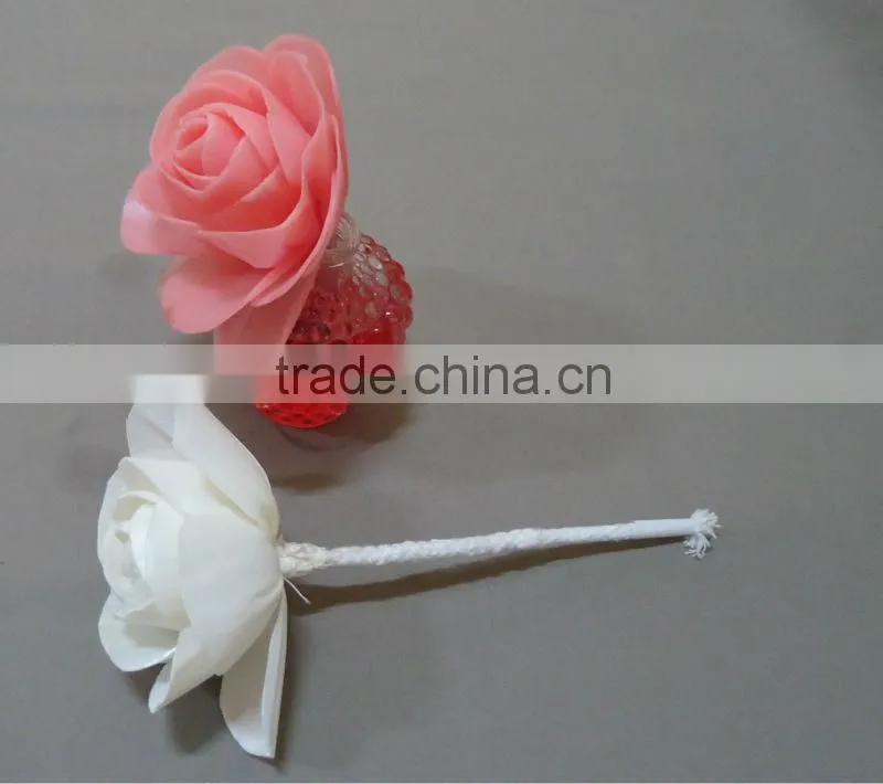 Reed diffuser stick with flower