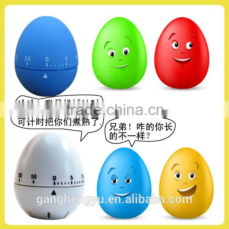 Countdown egg mechanical kitchen timer
