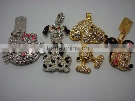 unique stylish beatles diamond gift usb 4GB for promotion