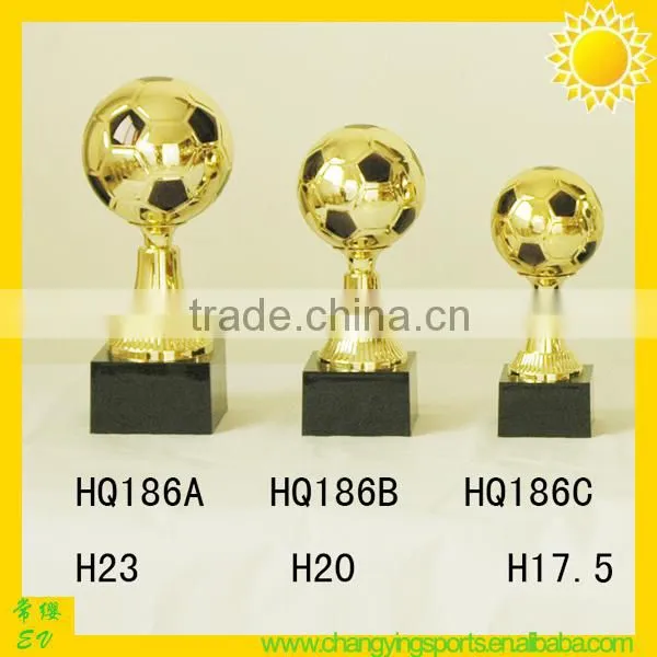 Football Trophy Soccer Ball Trophy Plastic Trophy Cup Sport TrophiesHQ186/187
