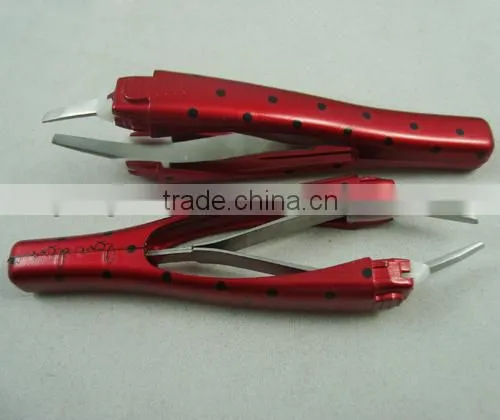 Eyebrow automic tweezers designed as makeup tools