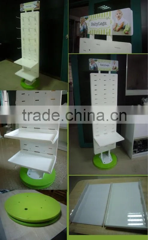 Acrylic Spinning Display Rack for retail shops