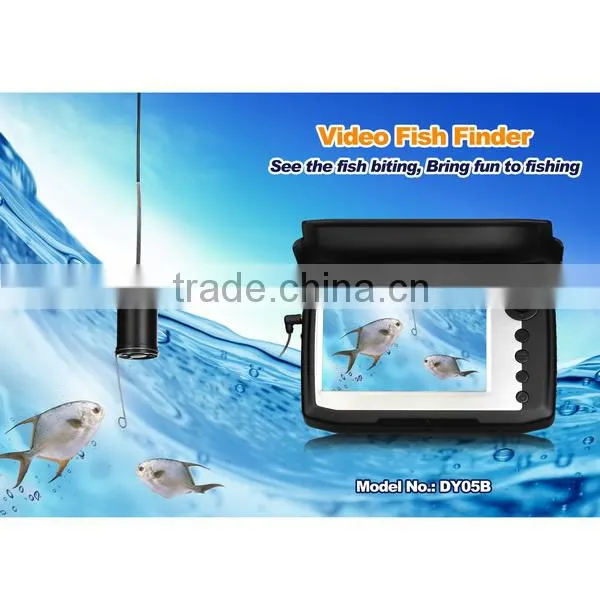 5 inches 50m fishing underwater camera with Photo/Video Capture, Depth/Temp, Wi-Fi, GPS