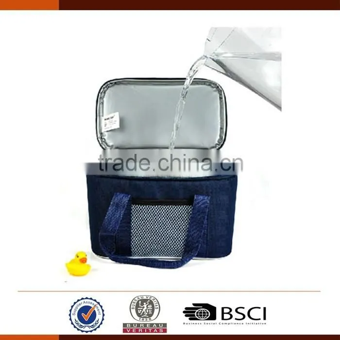Foldable 600D Cooler Tote Bag for Cans