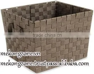 Plastic Woven Storage Basket
