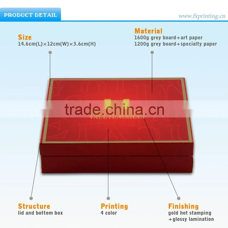 Made in China Luxury Paper Gift Cosmetic Sample Box Packaging