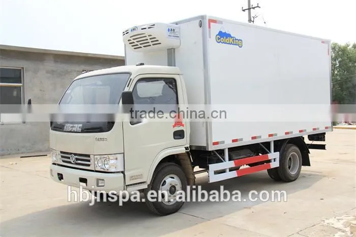 shock price small 3 ton refrigerated truck for sale
