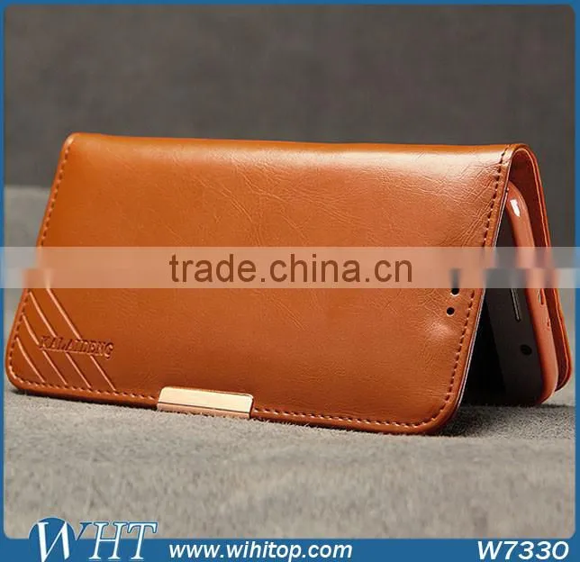 Wallet Case for Samsung Galaxy S7, Genuine Leather Case for Samsung S7