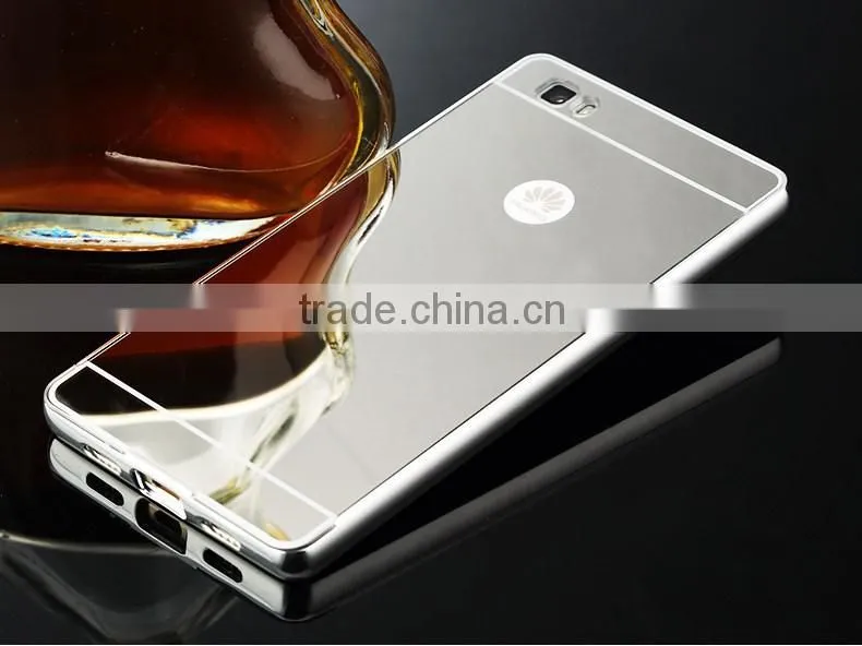 Best Seller Metal Mirror Mobile Phone Bumper And Cover Case For Huawei P8 Lite