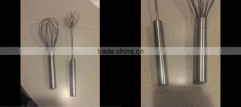 Manual Egg Beater,Novelty Silicone Egg Whisk