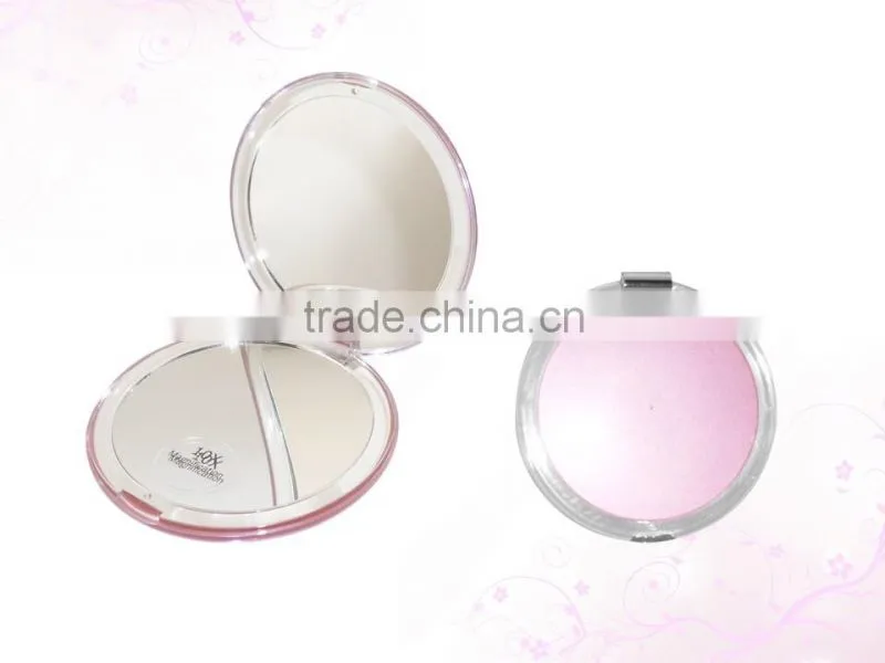10cm Acrylic pocket mirror with 1x & 10x magnification