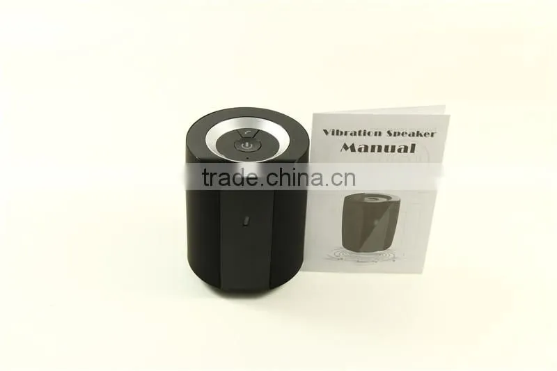 2016 hot sell15W NFC Bluetooth Vibration speaker Wireless portable resonating speaker