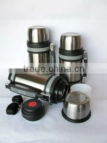 1.0,1.2,1.5,1.8L stainless steel travel hot pot,silicone travel bottles