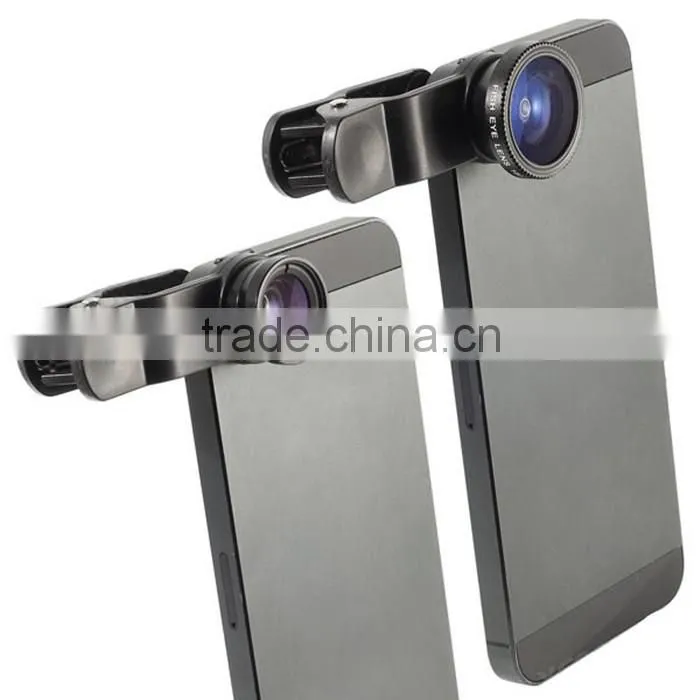 3 in 1 Universal Camera Lens,For Samsung Galaxy S4 Mini Fisheye Lens