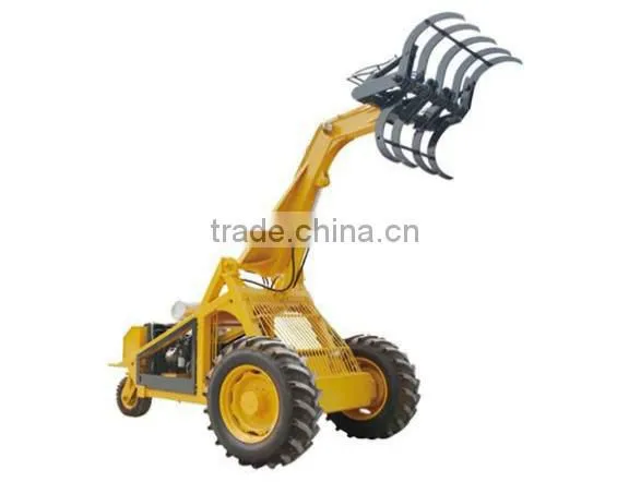 Agricultural sugarcane whole stalk loading equipment SL1000 / low price sugar cane loading machine/ 3 wheel sugar cane loader
