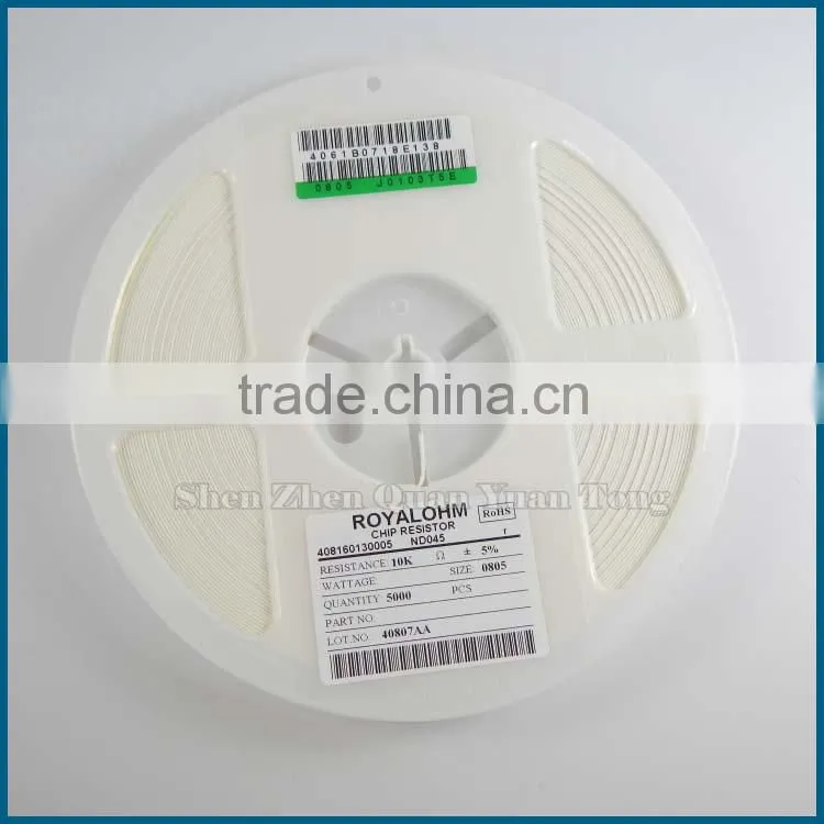 Resistors 0805 10K 5% NEW