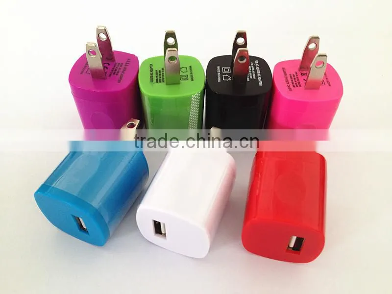 wholesale cell phone charger 5V 1A/1.5A micro USB wall charger with OEM logo for promotional