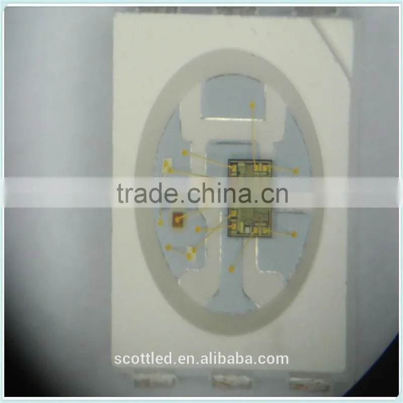 3 chips 5050 led smd build-in APA102 IC