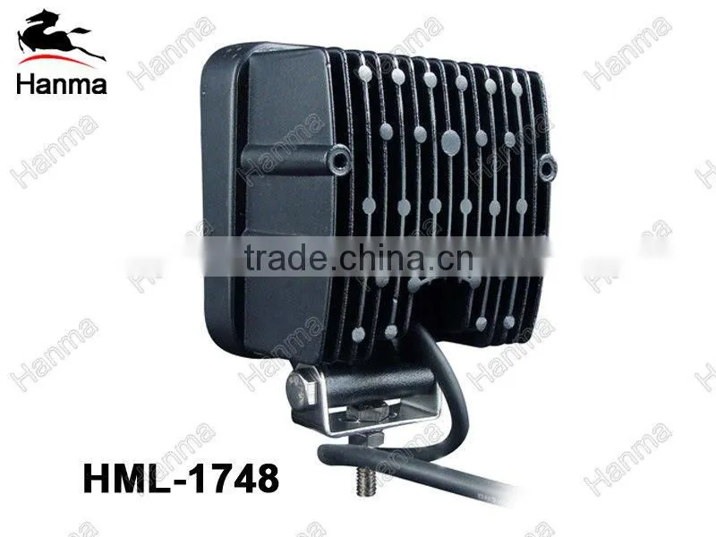 12/24V LED work light HML-1748, flood/spot, for Truck, tractor,trailer, offroad driving for Jeep,suv,atv,motorcycle,4X4car,IP67