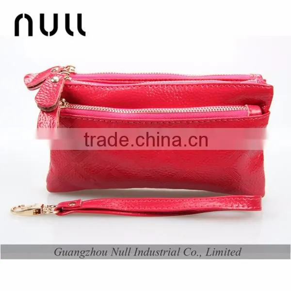 Wholesale ladies import genuine leather phone case wallet