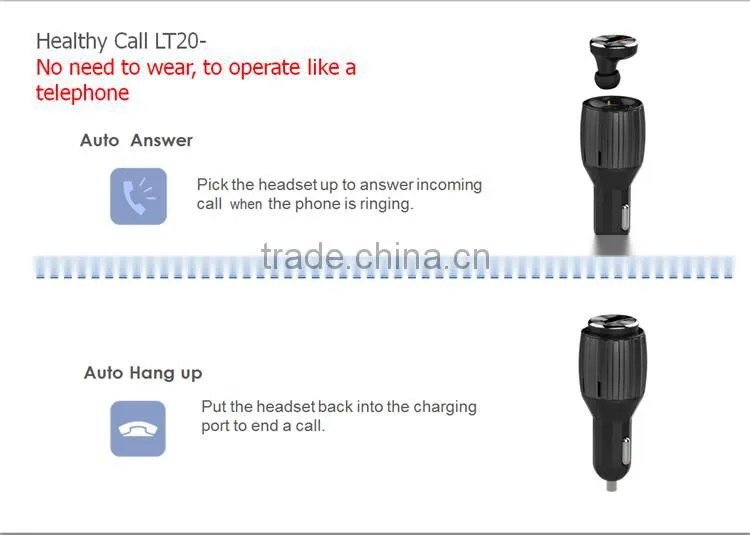 3 in 1 Super Bluetooth Earphone Healthy Call for iphone