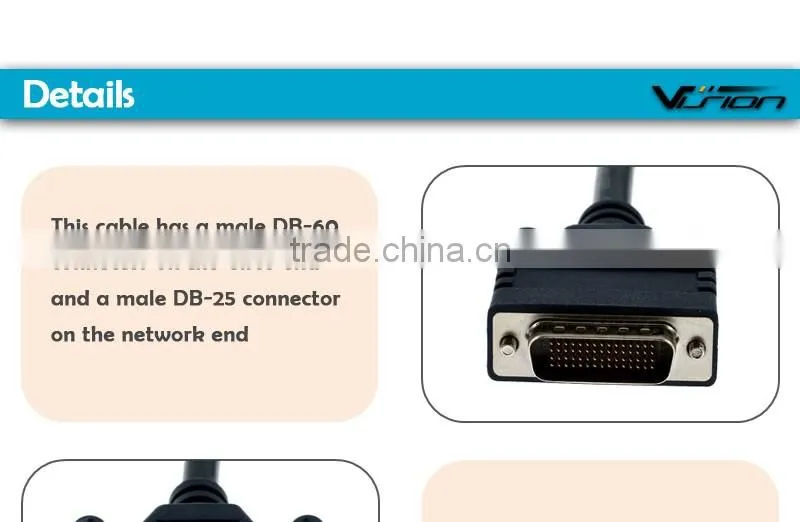 3m length CAB-232MT for Juniper RS232 DTE cable