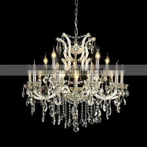 European bedroom crystal chandelier