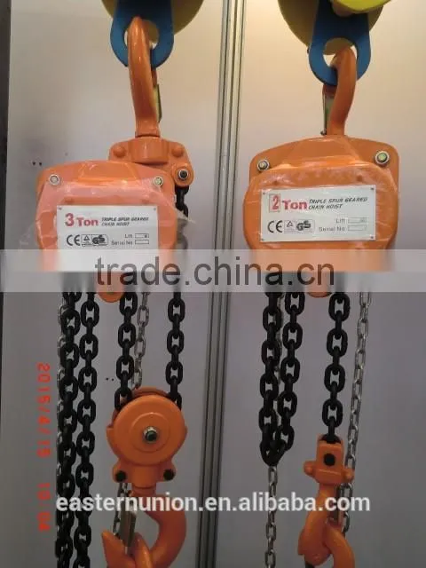 High quality 1 ton vital chain block vital chain pulley block
